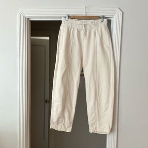 AGOLDE 90s Wide Leg Pintuck Bowed Sweatpant